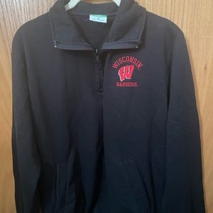 Badgers quarter zip
